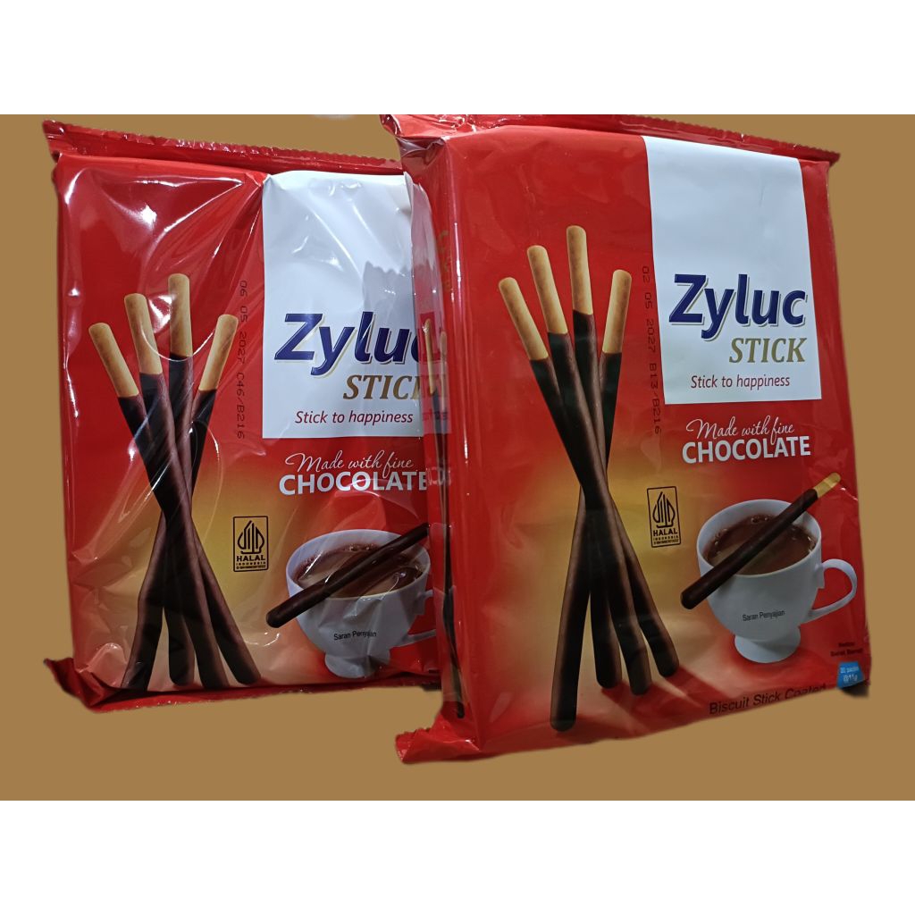 Zyluc stick Family 250g - Zyluc big pack - Biskuit coklat stik.