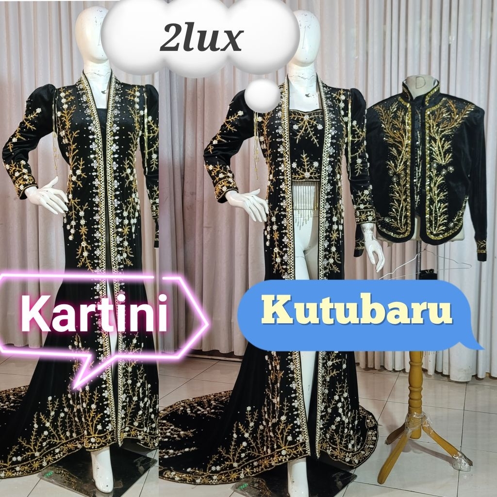 2026 twrbaru 2Lux Sepasang  baju adat jawa pengantin  full payet kutubaru kartini