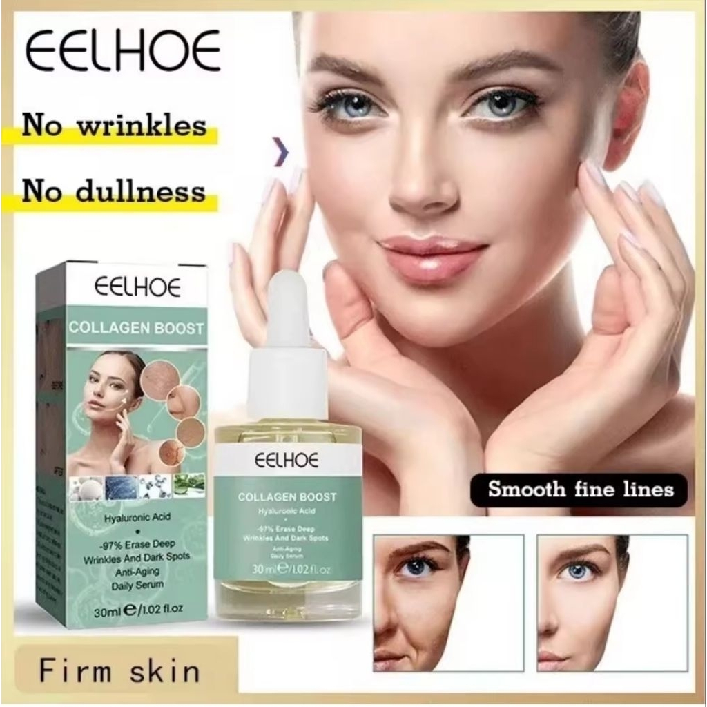 EELHOE Collagen Boost Serum – Anti-Penuaan & Pencerah Noda Gelap