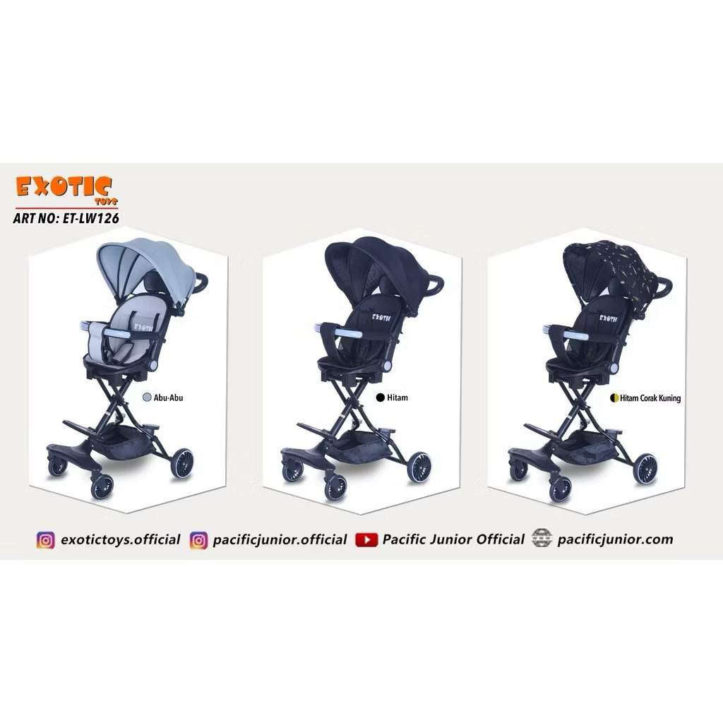 Sttoller Exotic ET-Lw126 / Kereta Bayi ET-LW-126