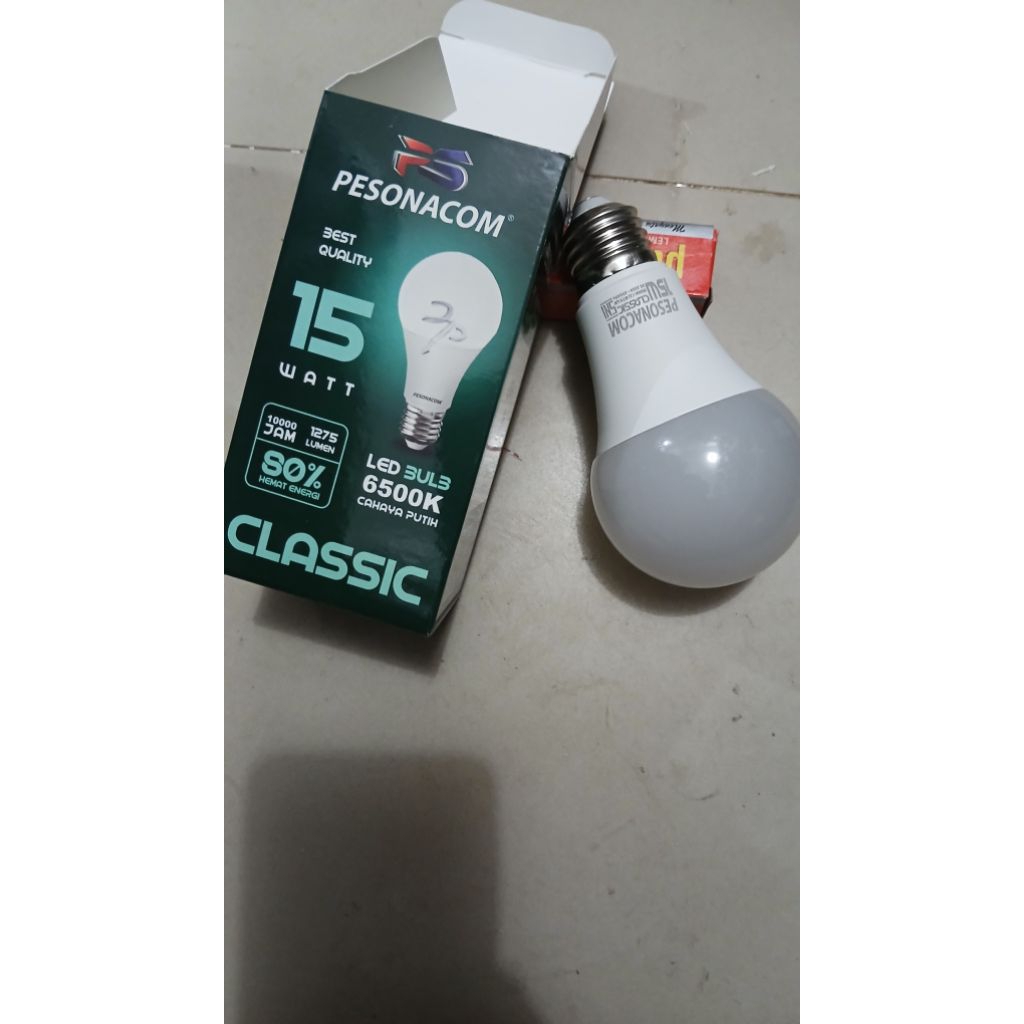 Lampu LED PESONACOM CLASSIC 15WAT