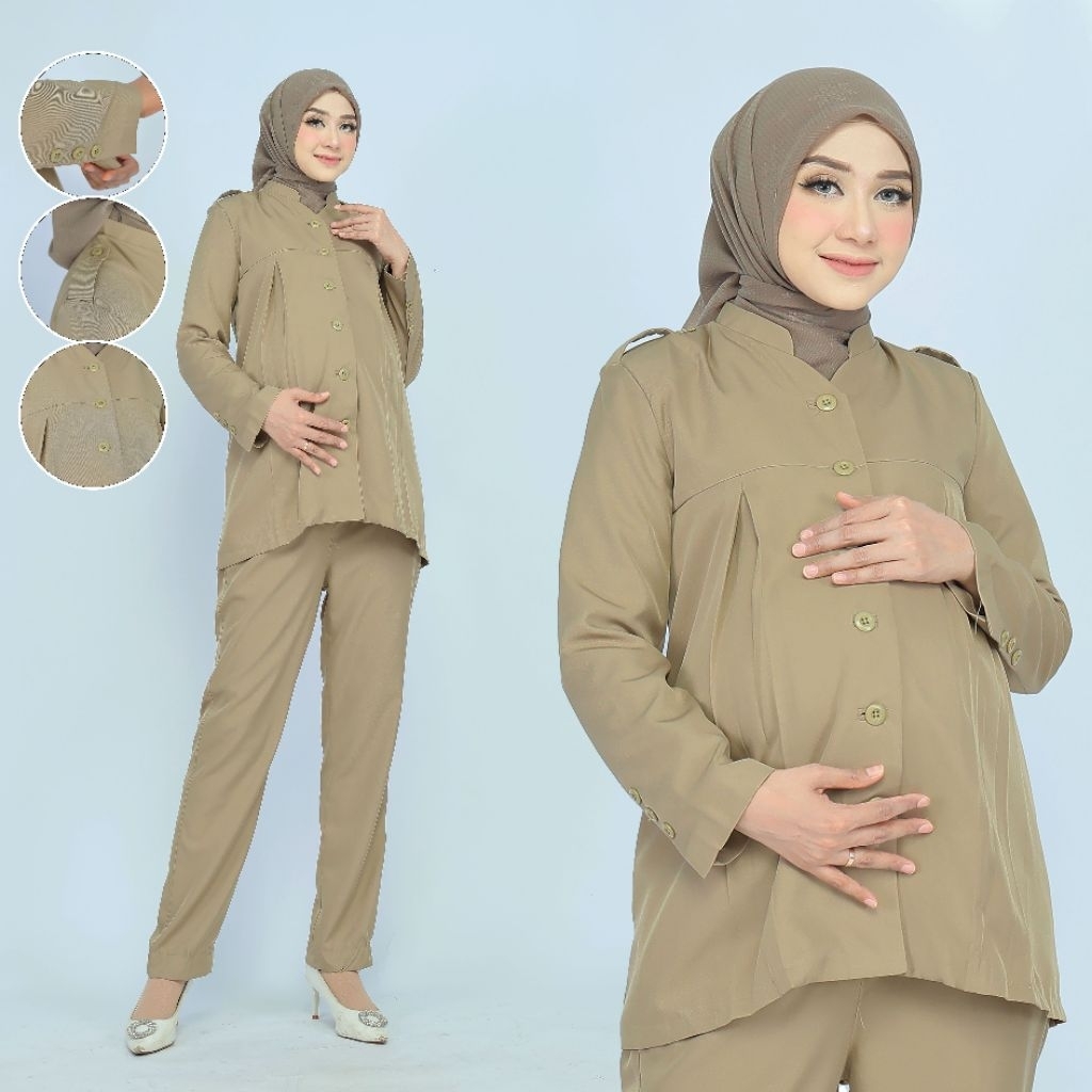 blazer Pemda DKI seragam dinas pemda DKI baju DKI seragam dinas hamil DKI baju dinas Pemda dki baju 