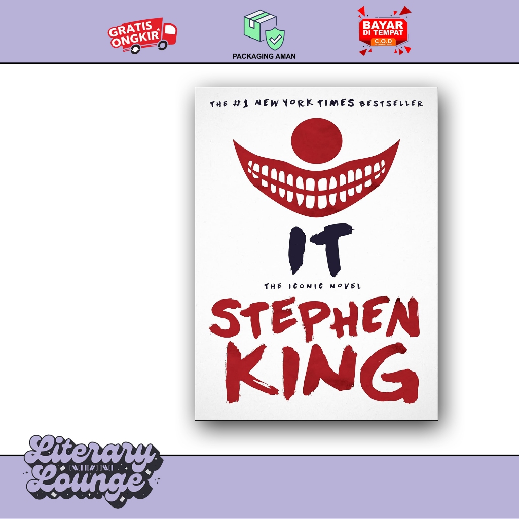 IT: A Novel by Stephen King (English/Indonesia)