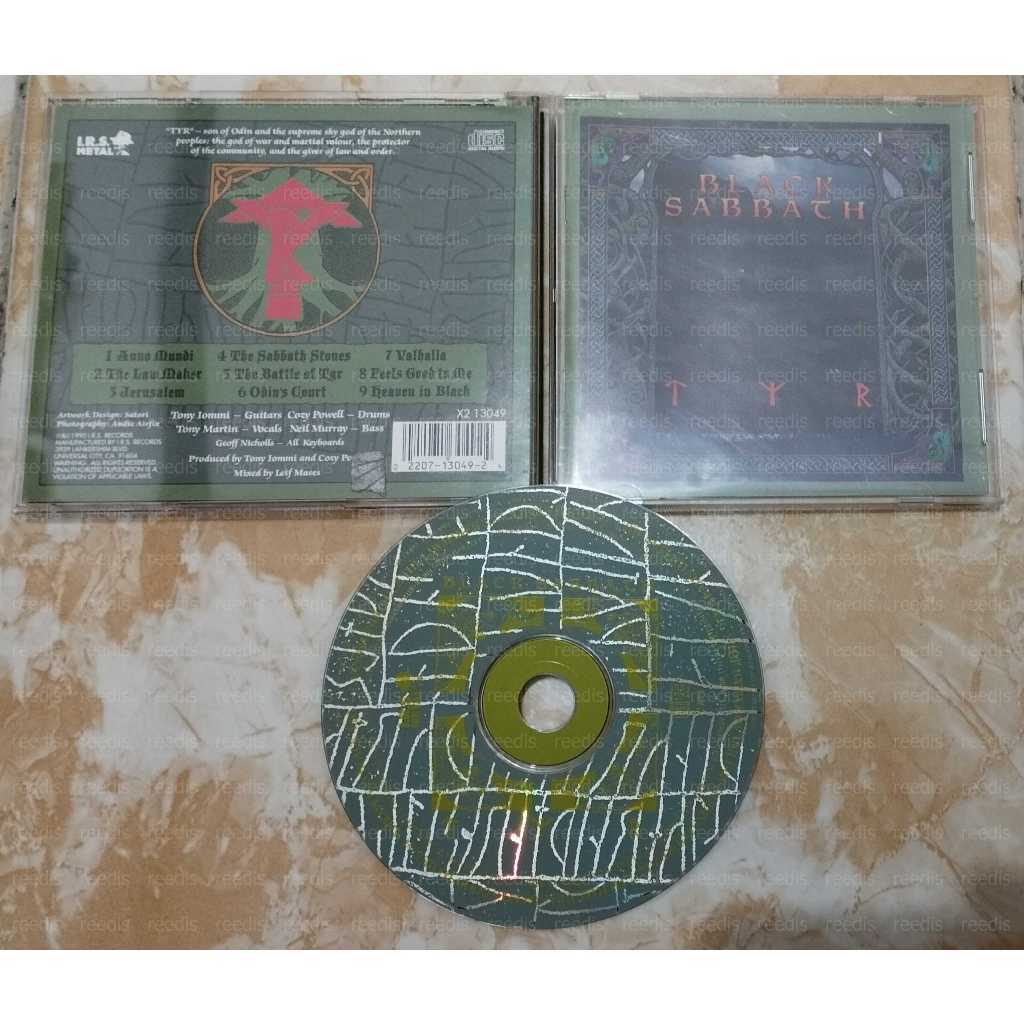 Black Sabbath - Tyr, 1st press US - CD