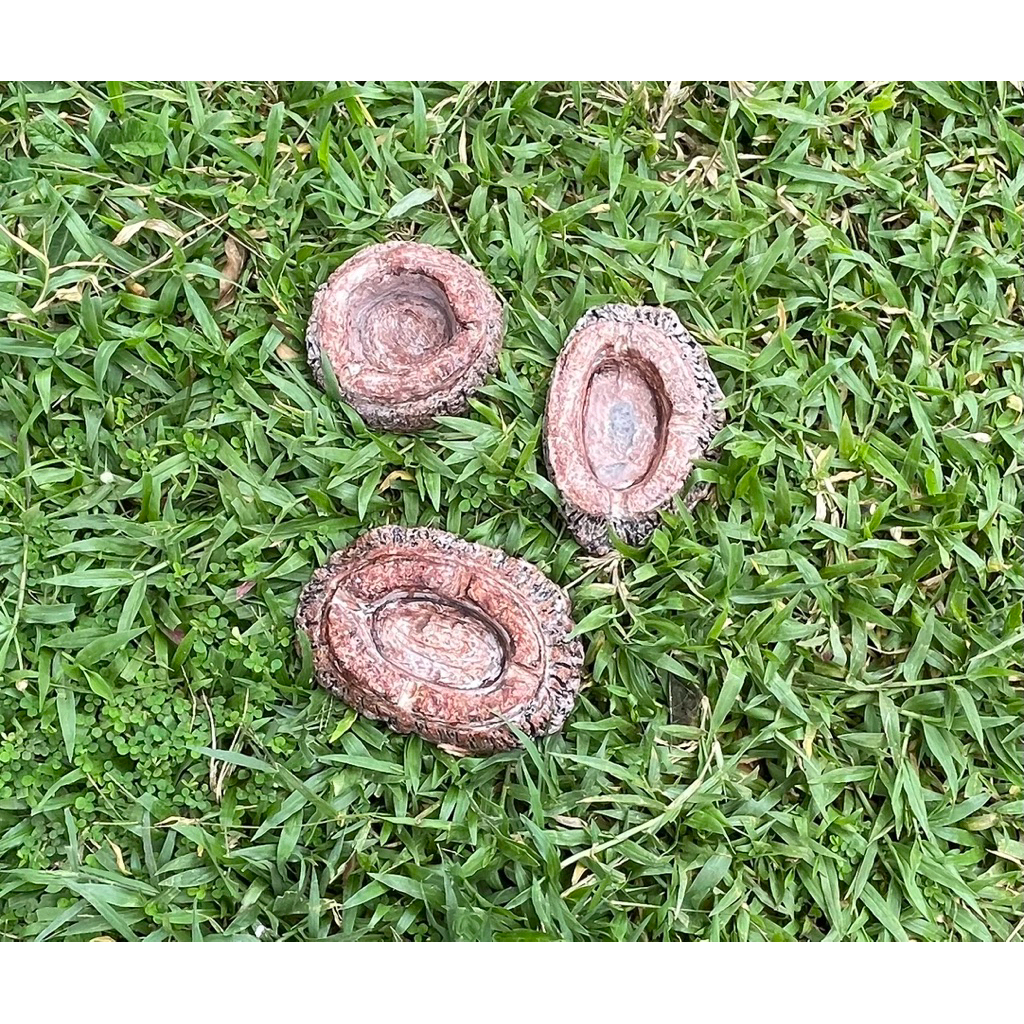 Asbak wadah sekar/asbak posil motif kayu eropsi asbak tempat abu rokok