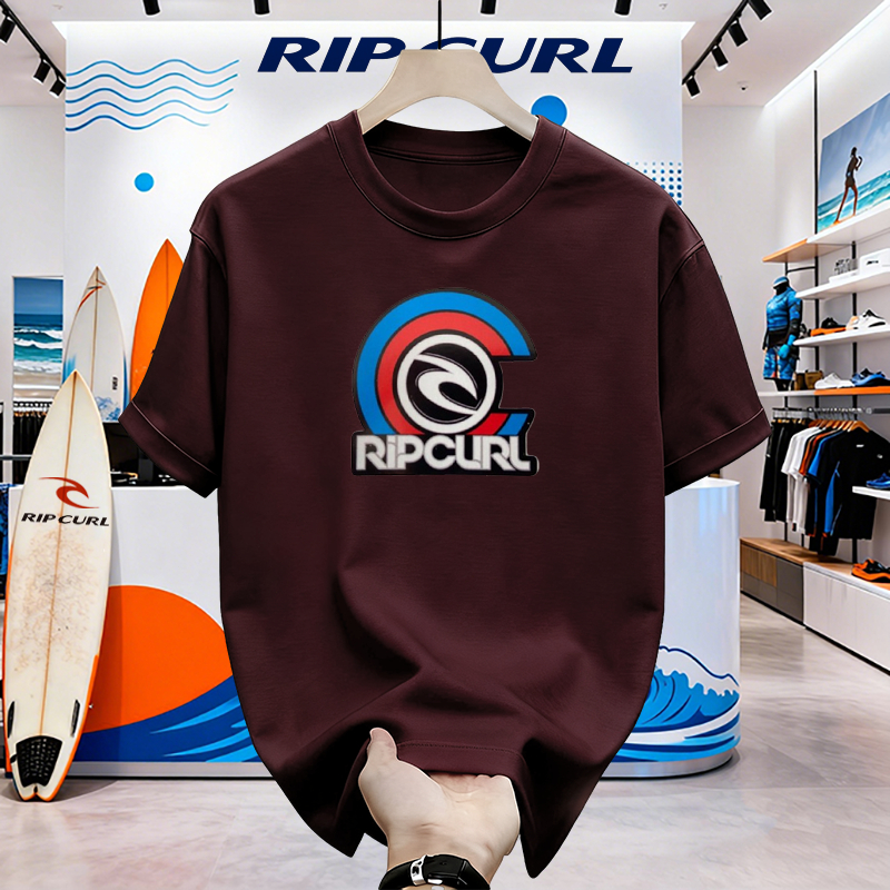 Kaos Ripcurl Pria Original – T-shirt Surf Casual – Premium Cotton