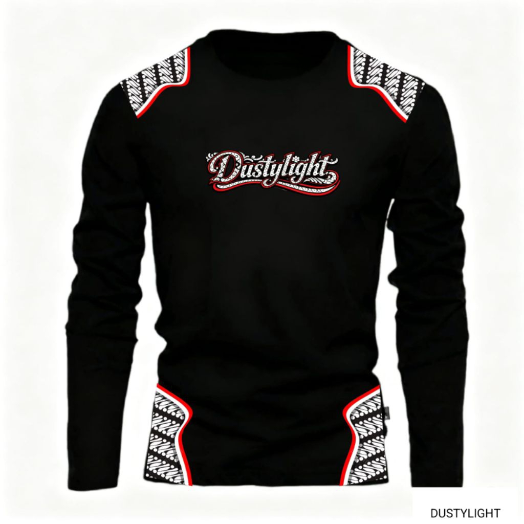 Kaos Distro Premium Uniseks Lengan Panjang Cotton Combed 24s Premium Dewasa Pria Dan Wanita Kombinas