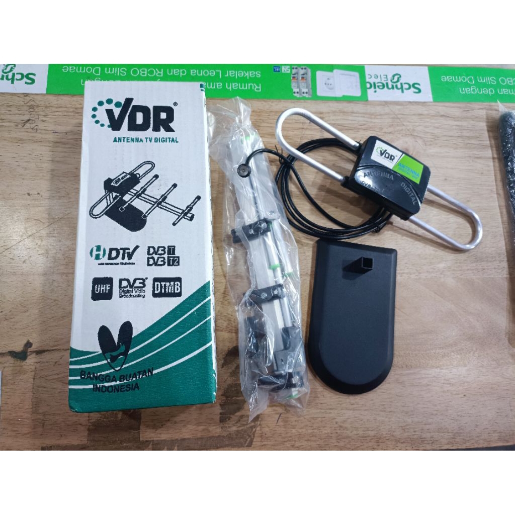 ANTENA TV DIGITAL INDOOR VDR V87HD HDTV SINYAL KUAT