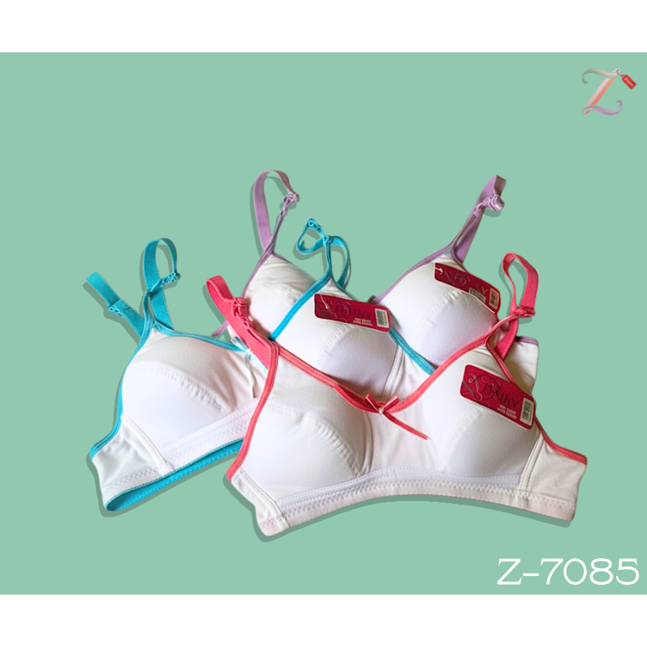 BRA REMAJA DAISY BRA BUSA TIPIS  BRA TANPA KAWAT MINI BRA Z-7085
