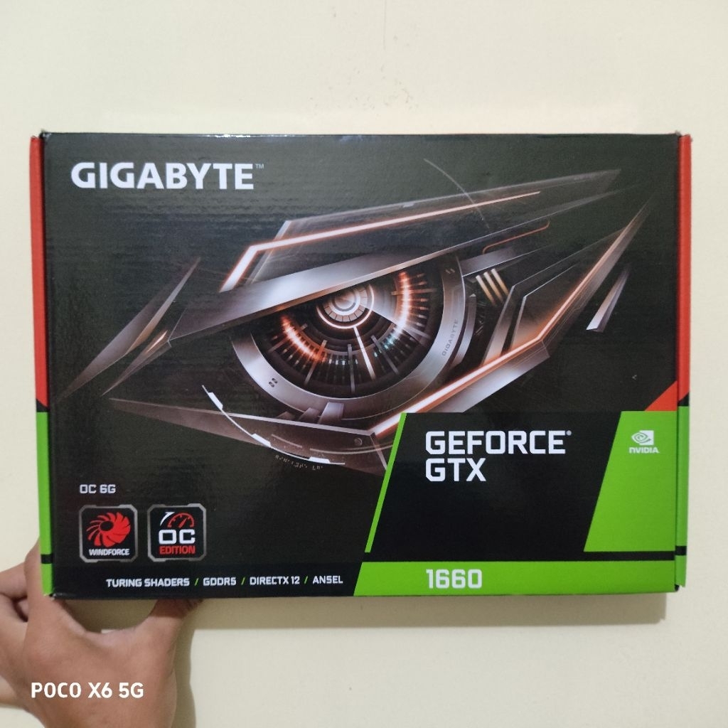 Box/Kotak VGA Nvidia GTX 1660 bekas