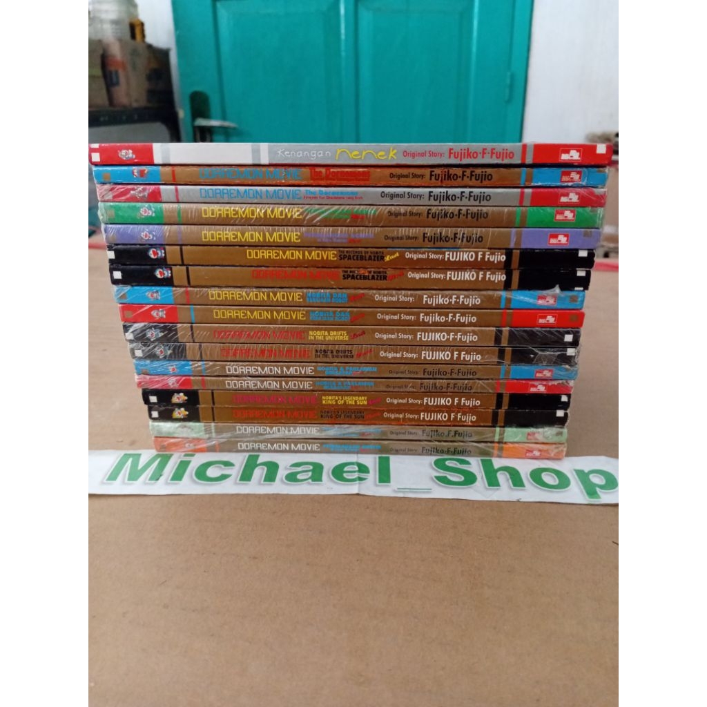 SET MIX SEGEL 17 Komik berWarna Doraemon Movie Nobita Petualangan FIRST LAST LENGKAP TAMAT LANGKA