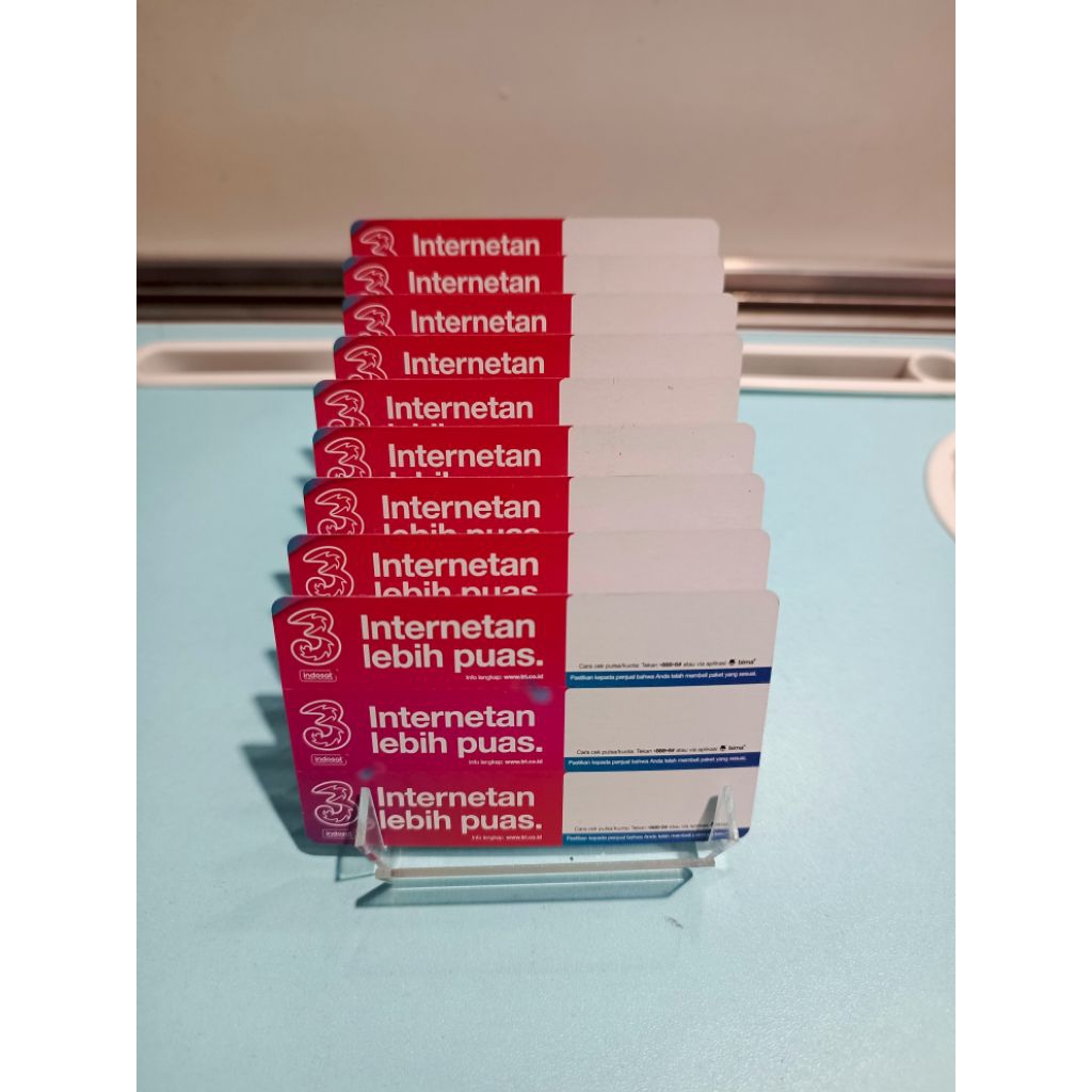 TERMURAH Voucher kosong 3 (tri) - bahan injek kuota paket data JAWA BARAT