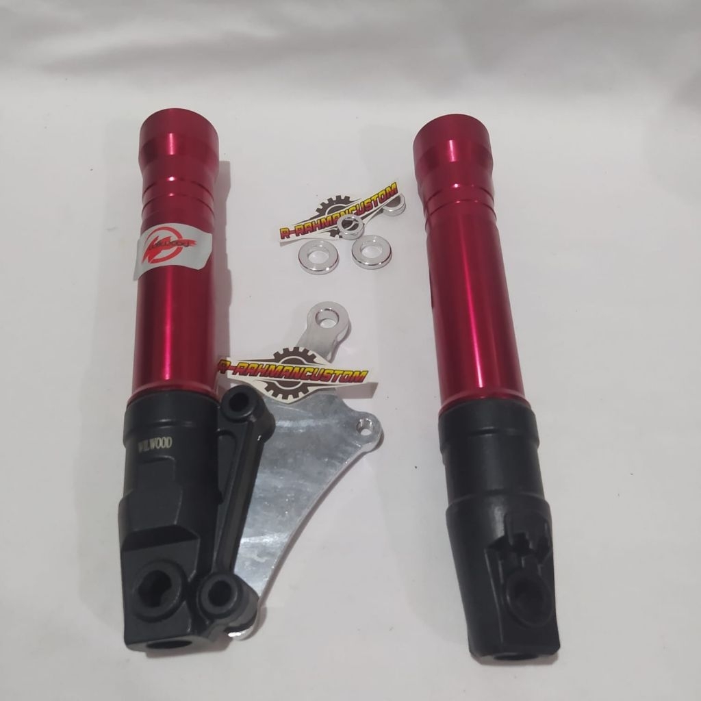 TABUNG BOTTOM SOK SKOK SHOK SHOCK DEPAN VARIASI CNC SATRIA 150 FU TABUNG SHOCK DEPAN SATRIA 150 FU B