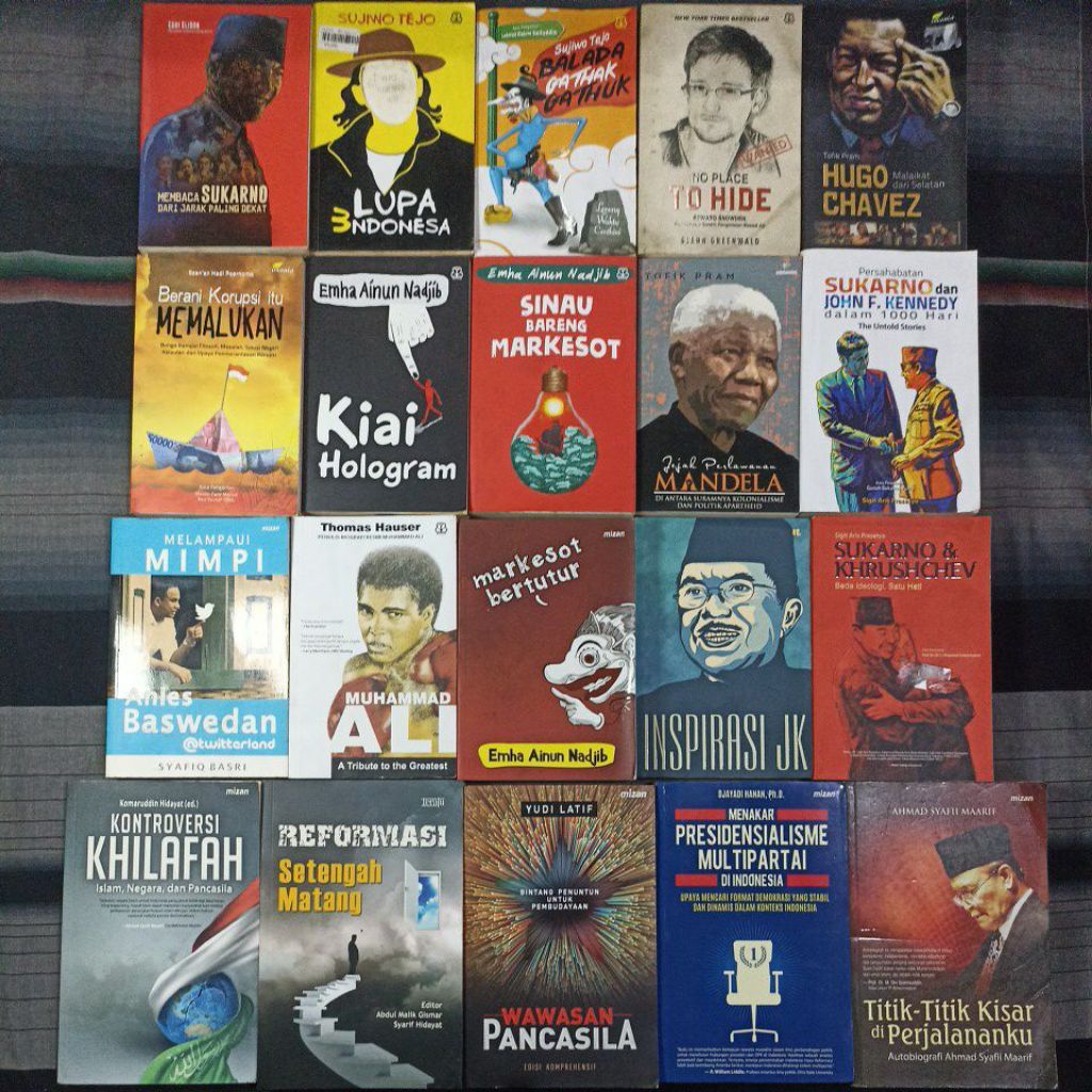 Buku SOSIAL POLITIK / SOSPOL / SOSIAL BUDAYA / SEJARAH SASTRA / POLITIK / DEMOKRASI  / HUKUM / EKONO