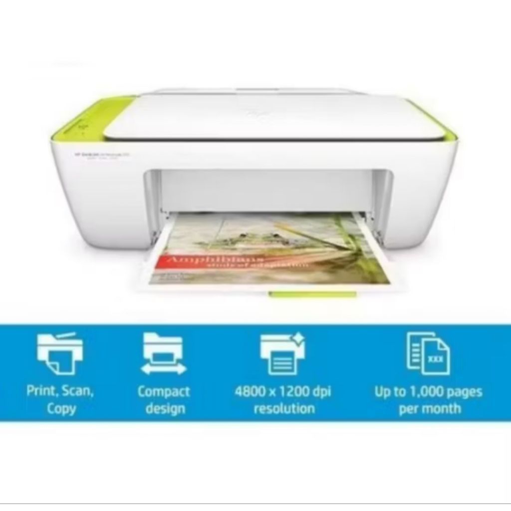 Printer Hp Deskjet 2135 Printer Second Kosongan | Tanpa Toner cartridge Siap Pakai