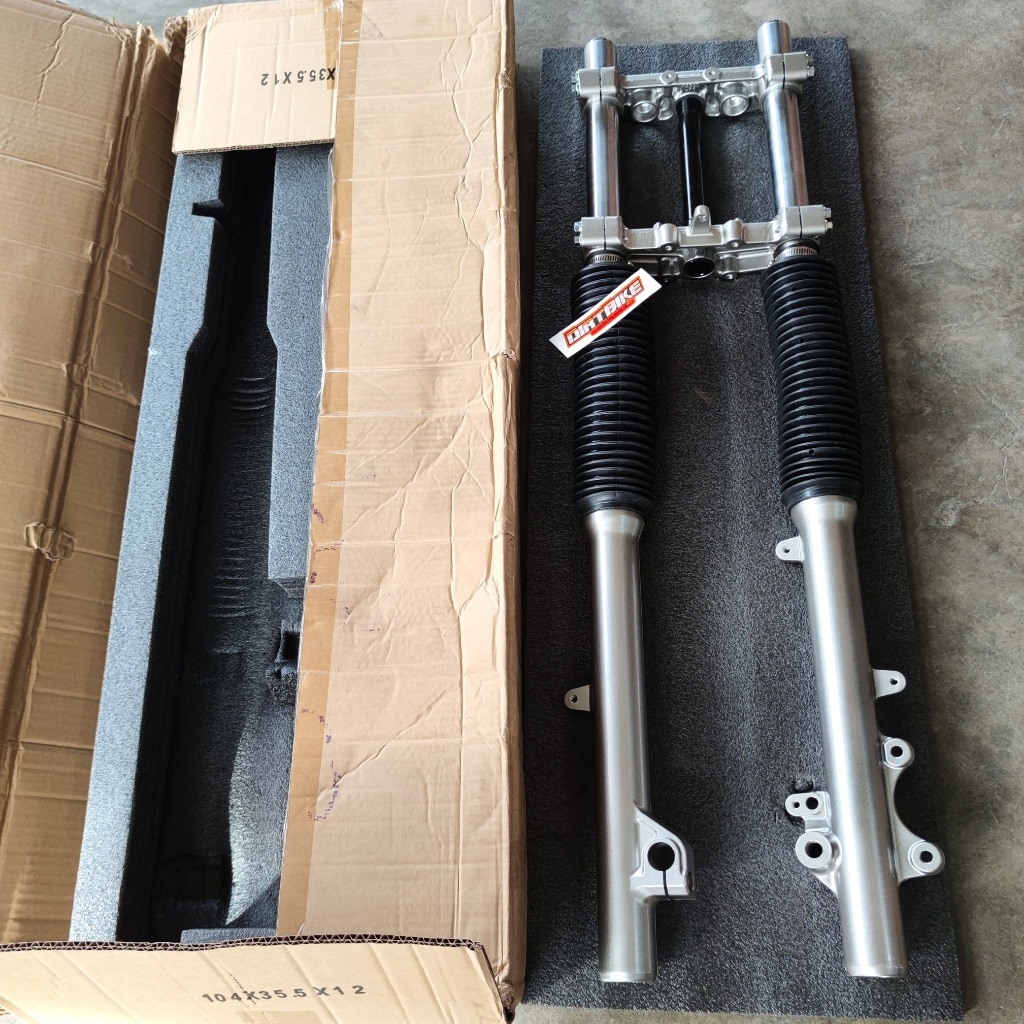 Shock Depan Tele KLX 230 R 230 TELESKOPIK KLX 230R As 37mm Custom Trail KLX 150 CRF 150