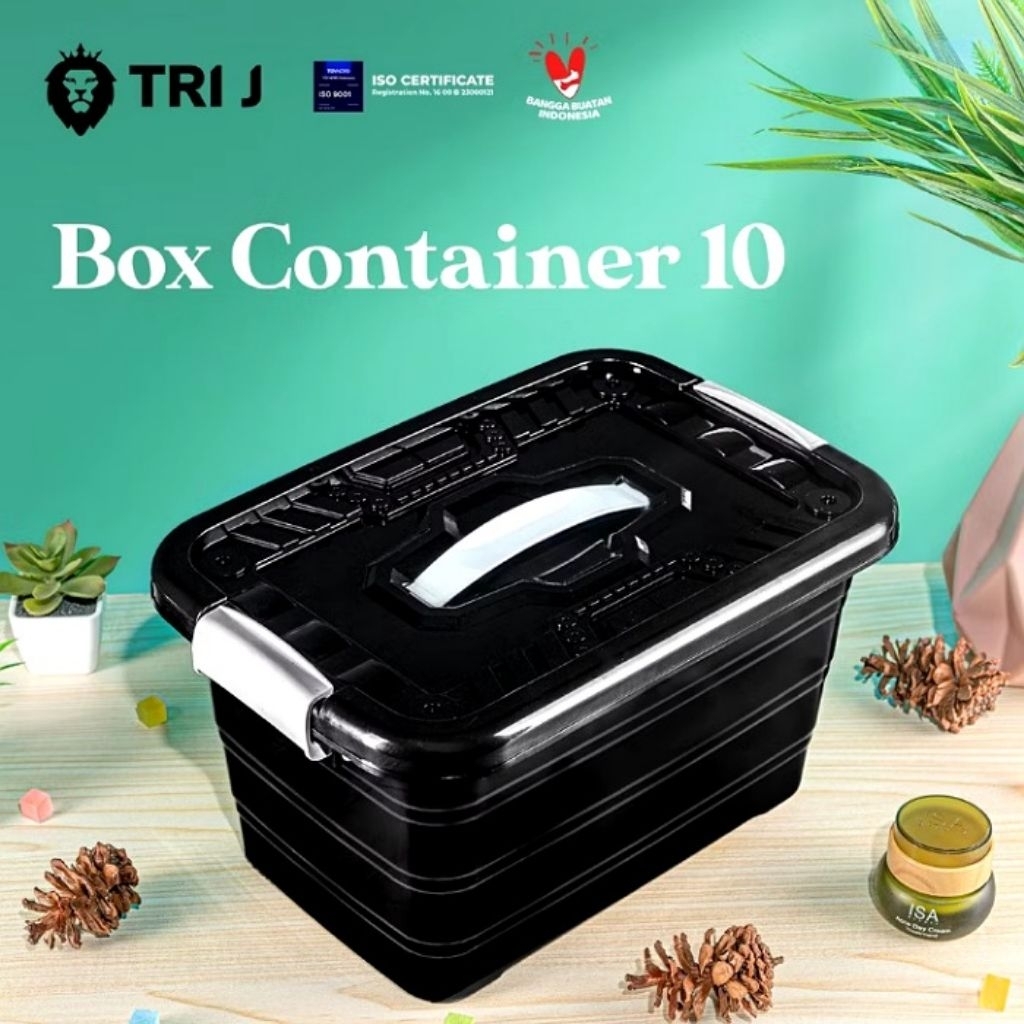 BOX CONTAINER //CONTAINER BOX MINI 10 L.//TEMPAT PENYIMPANAN