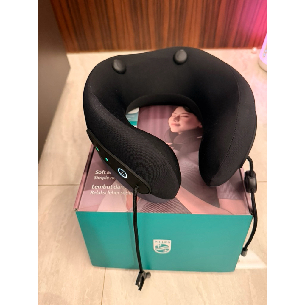 philips neck massager pijat leher ppm3306 like new