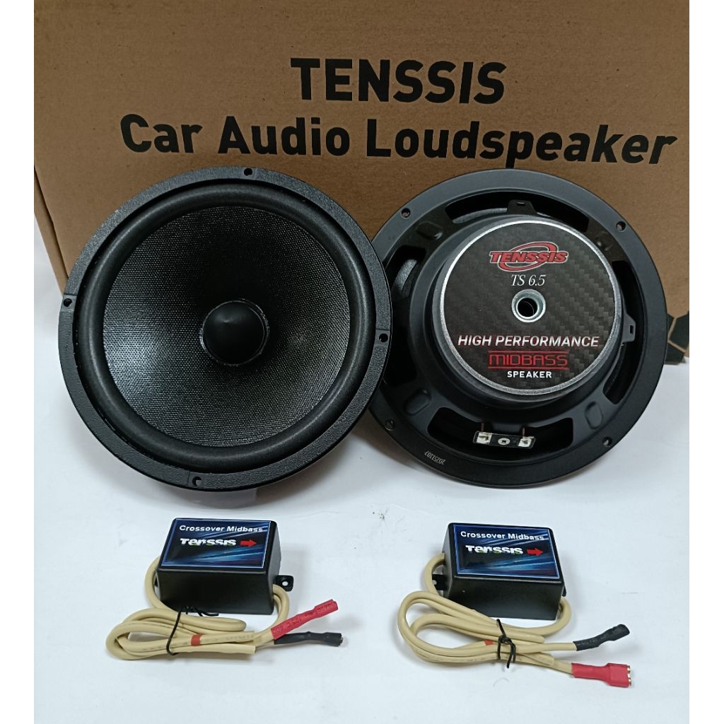 Speaker Midbass Tenssis 6.5inch Include Crossover Midbass Tenssis