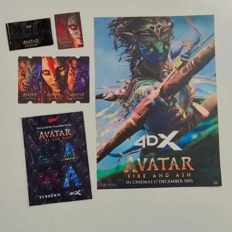 MURAH MERIAH Merchandise Cinema XXI dan CGV x Avatar Fire And Ash The Ultimate Pandora Experience Po
