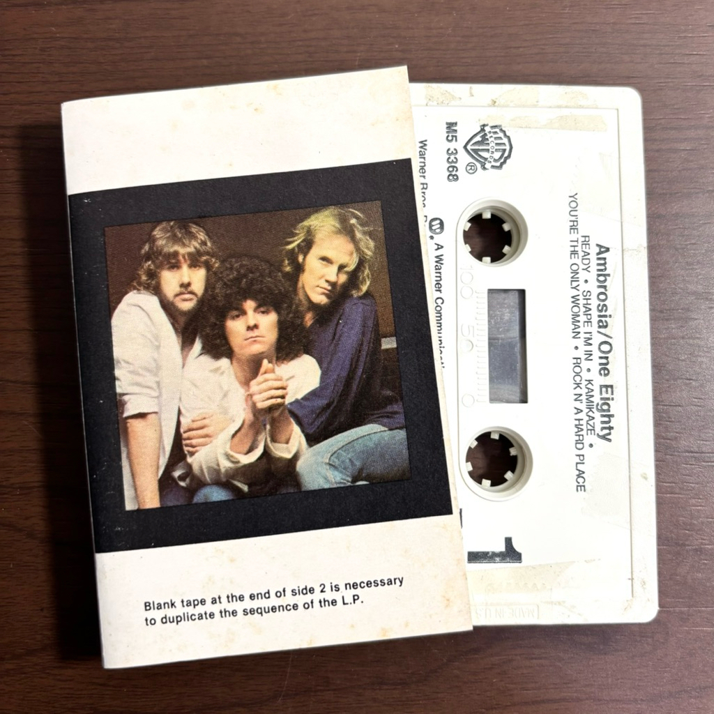 Kaset Pita Ambrosia One Eighty Import Album