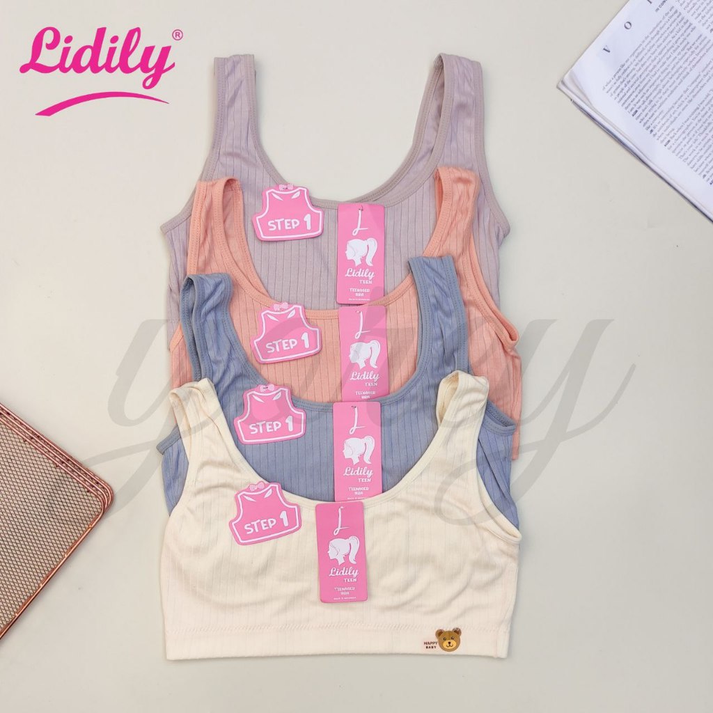 Lidily Miniset Anak Miniset Remaja Bra Miniset Anak Remaja Miniset Anak Perempuan Adem Lembut Nyaman