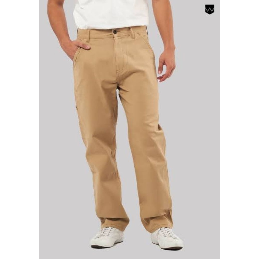 Celana Wrangler Original HARRIS LOOSE Khaki