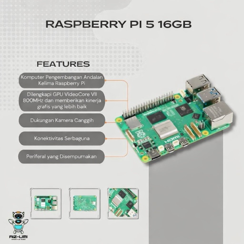 Raspberry Pi 5 Model B RAM 16GB