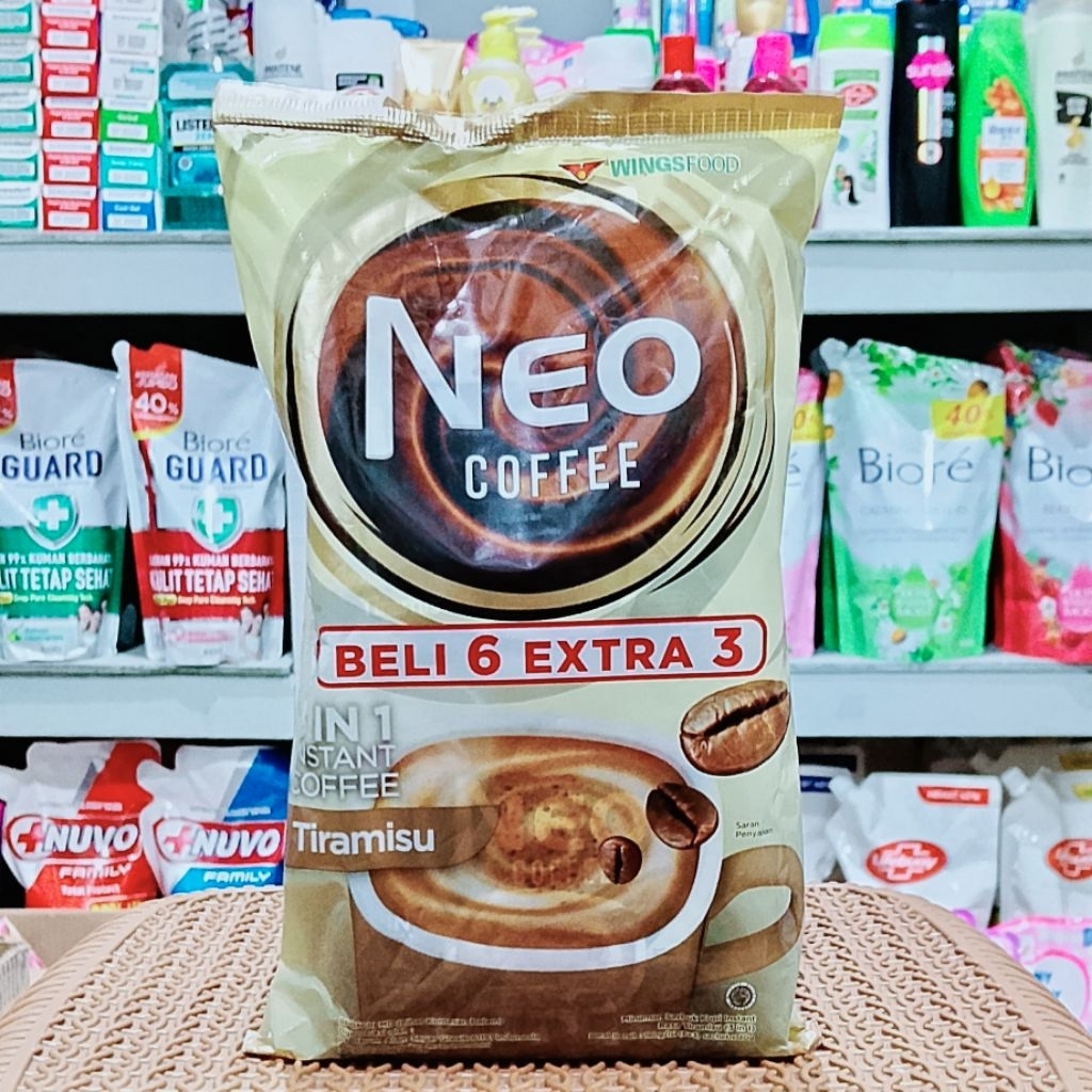 NEO Coffee Tiramisu Kopi Isi 9Pcs