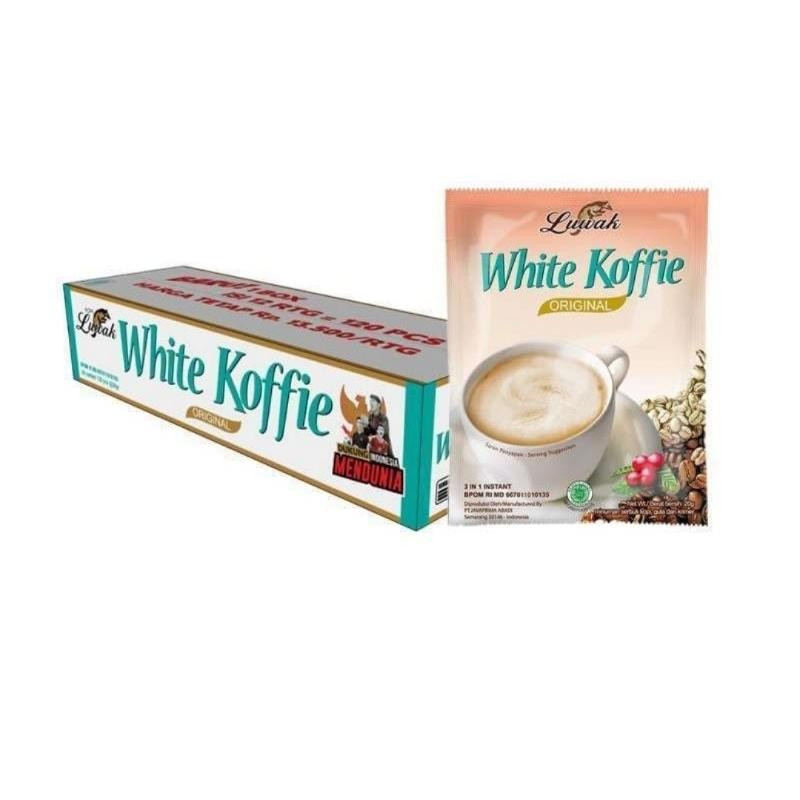 Kopi Luwak White Koffie Original 1 Dus [ INSTAN ]