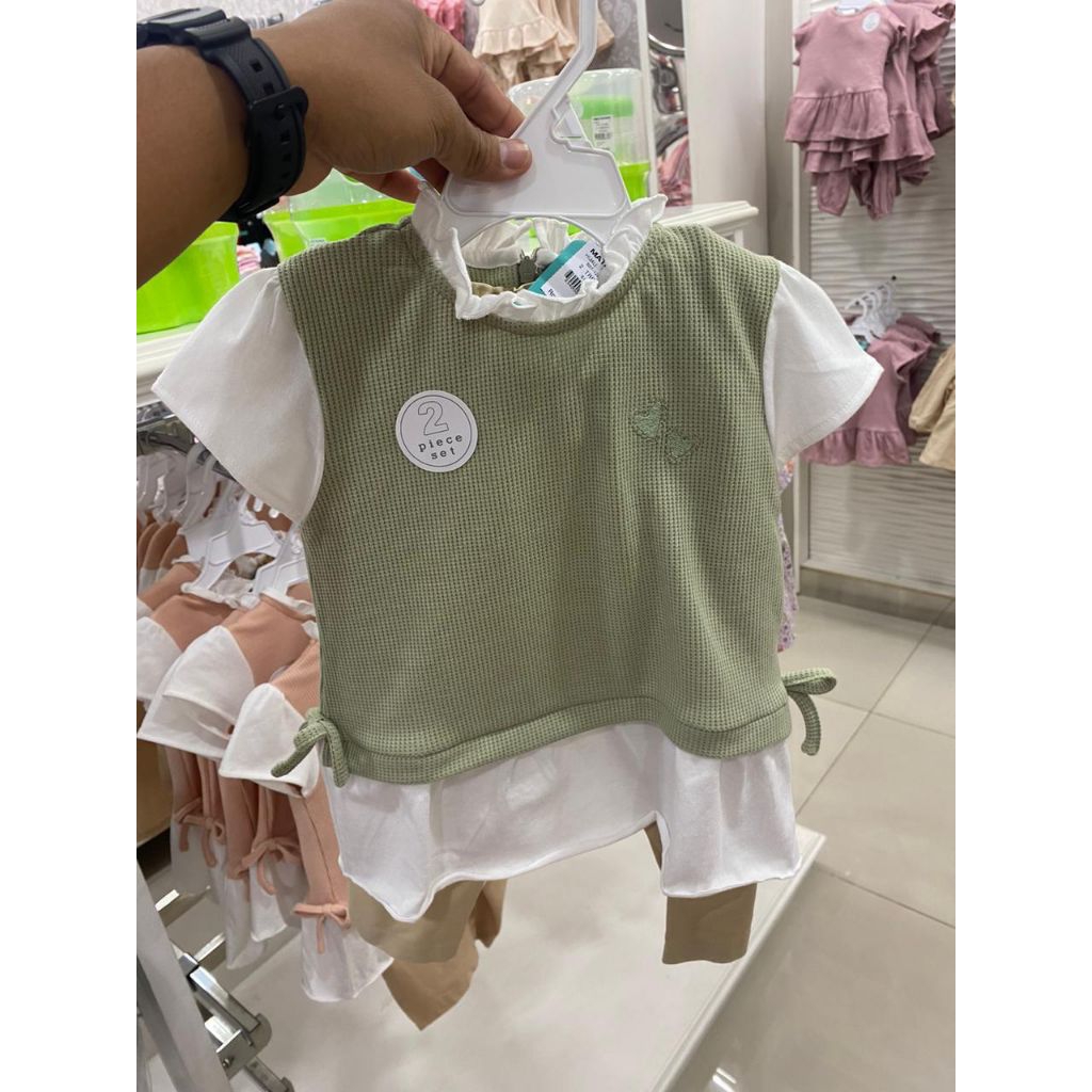 setelan Lttle M baby perempuan sale ORI store