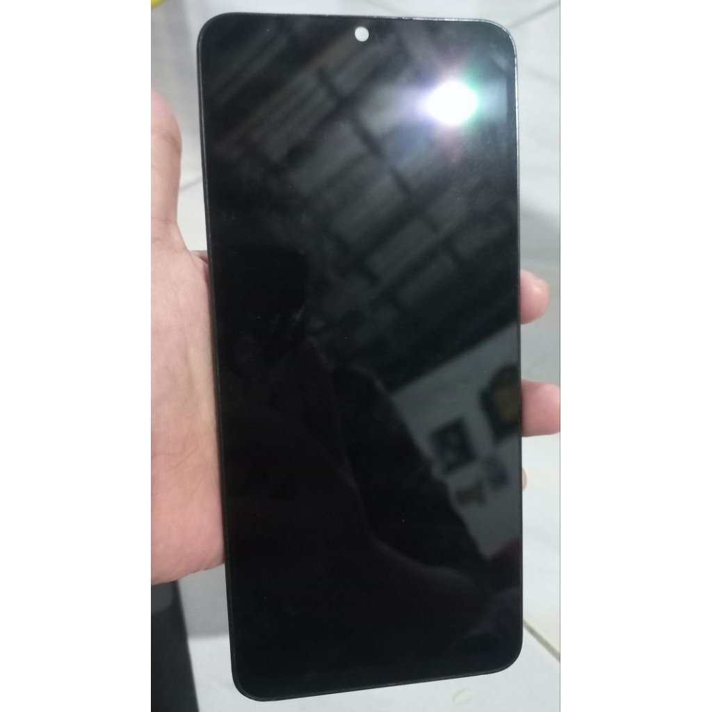 lcd frem dan konektor cas poco c65 ori copotan hp mulus garansi
