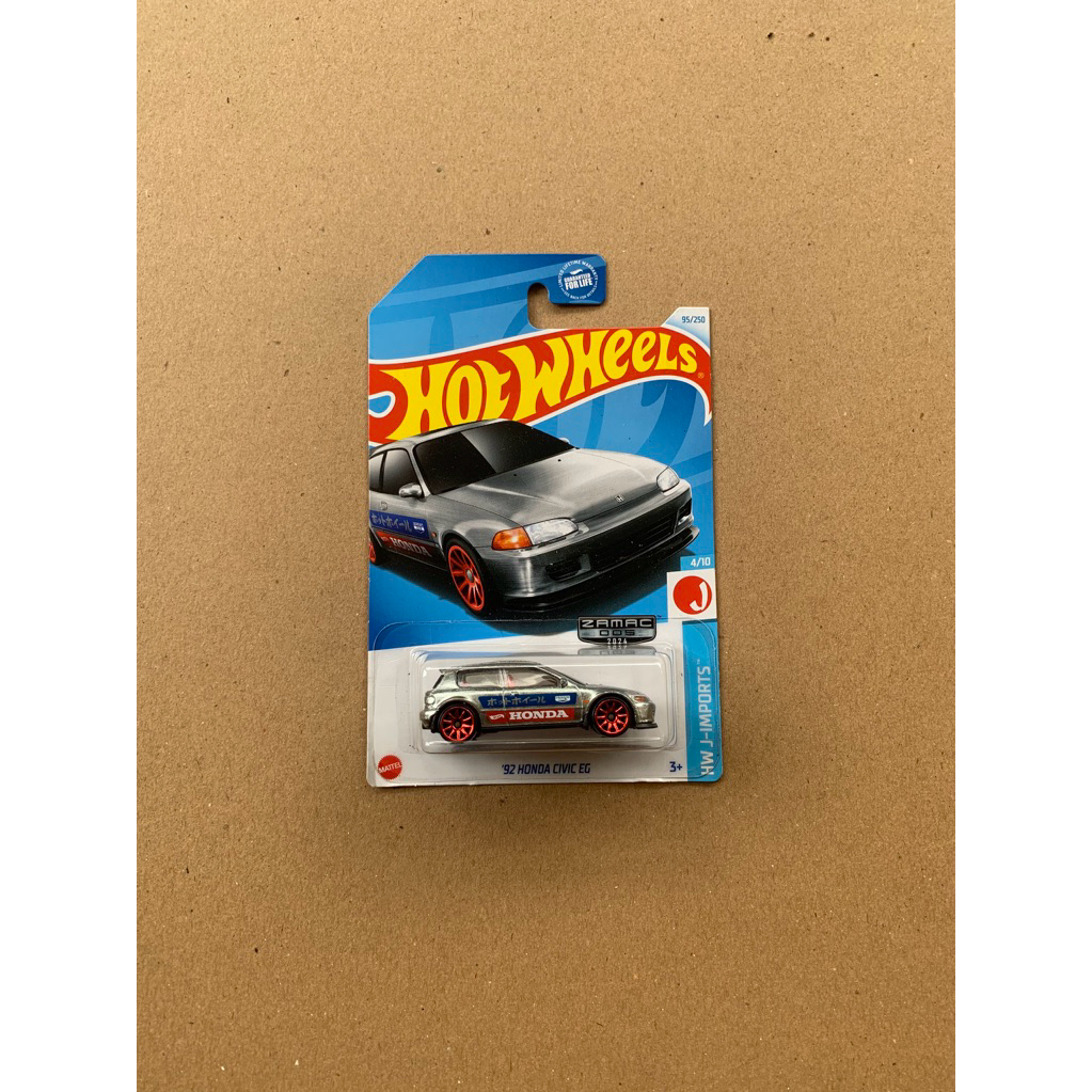 hotwheels civic eg zamac