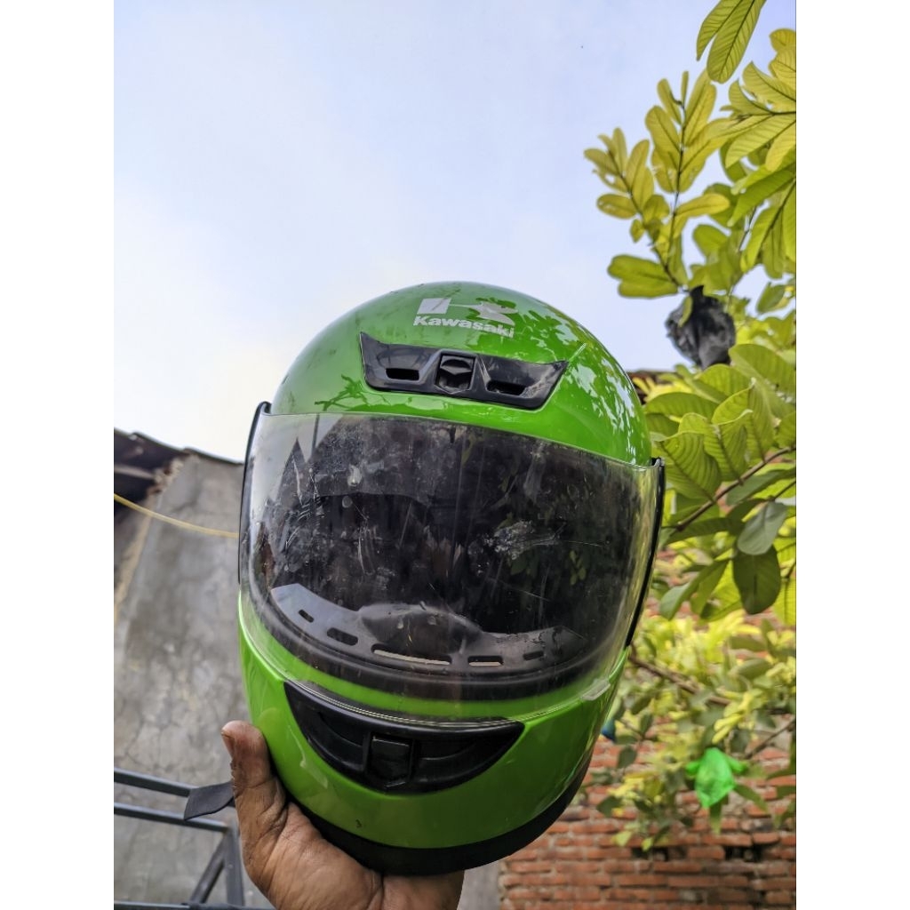 Helm Ninja Original 100% Kawasaki