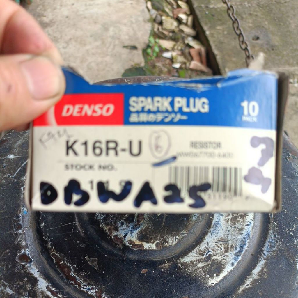 Busi Denso Asli K16R-U