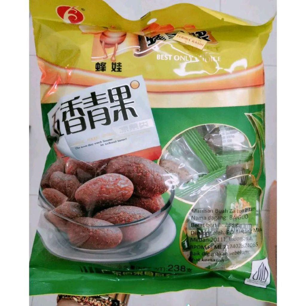 Manisan Buah Zaitun Hitam / Manisan Buah Kana