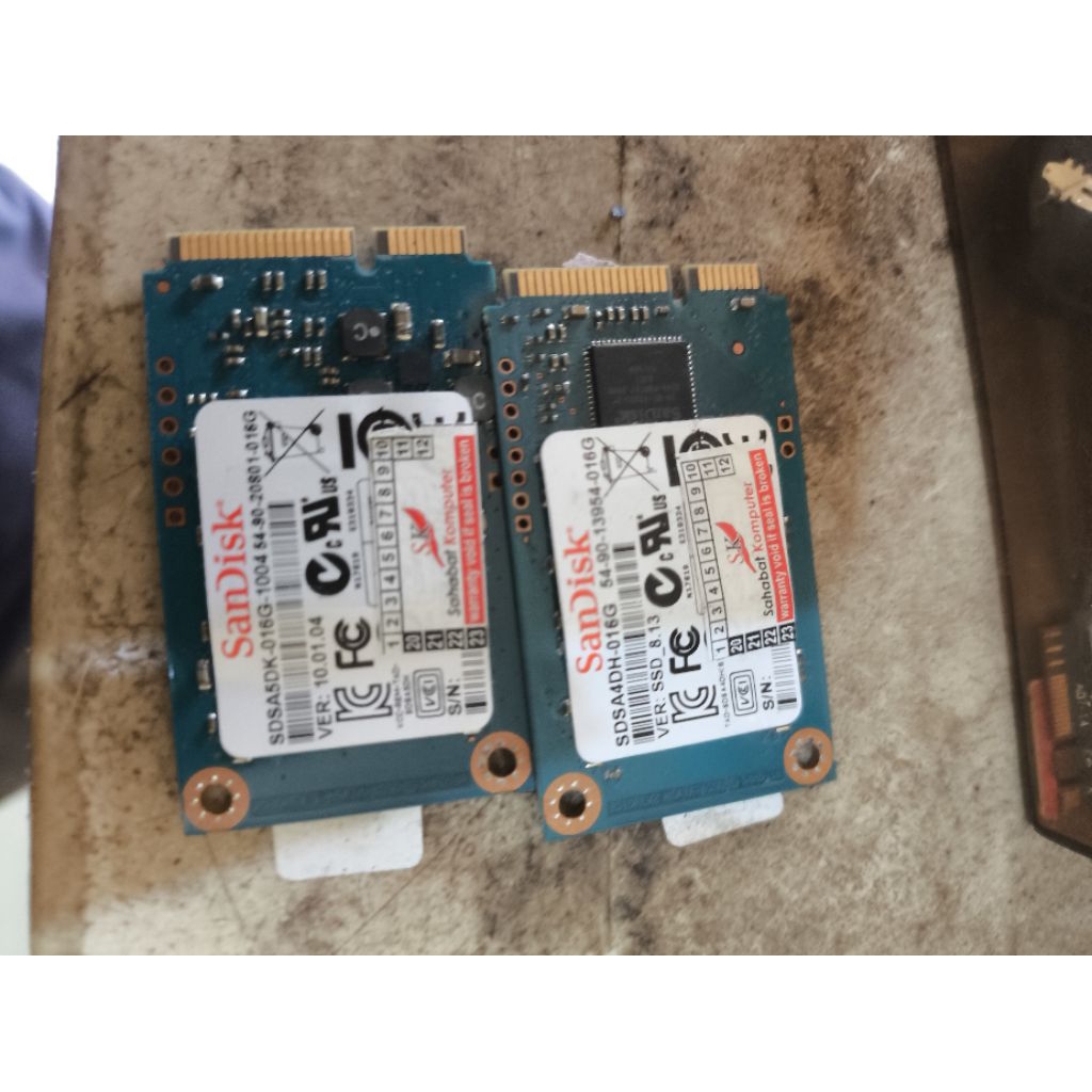 ssd msata 16gb normal