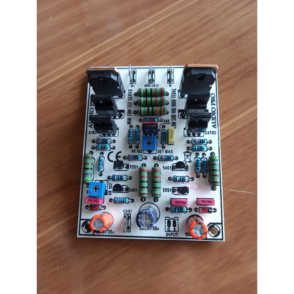 DRIVER TBM MINI TEF SERVO MODIF LOW MID FLAT