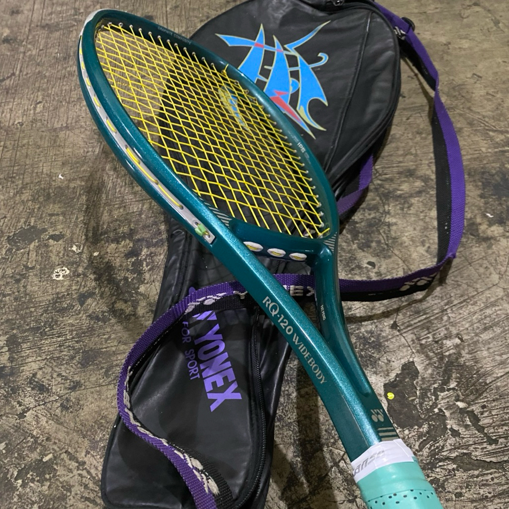 RAKET TENIS YONEX RQ-120 WIDE BODY BEKAS ORIGINAL JAPAN