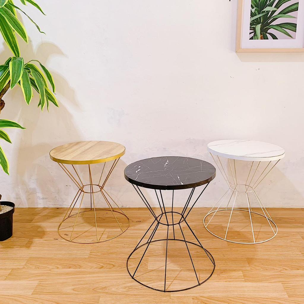 Meja Tamu Mekar  Besi Meja Minimalis Furniture Besi