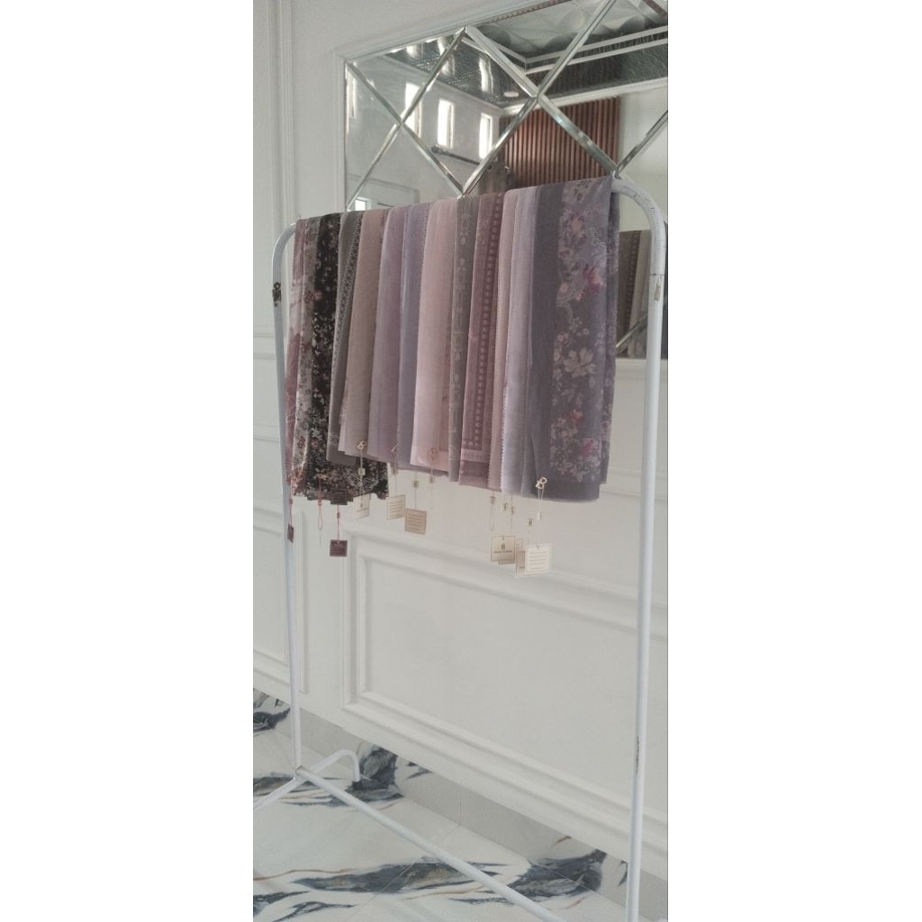 jilbab motif jumbo, hijab motif, segi empat motif jumbo