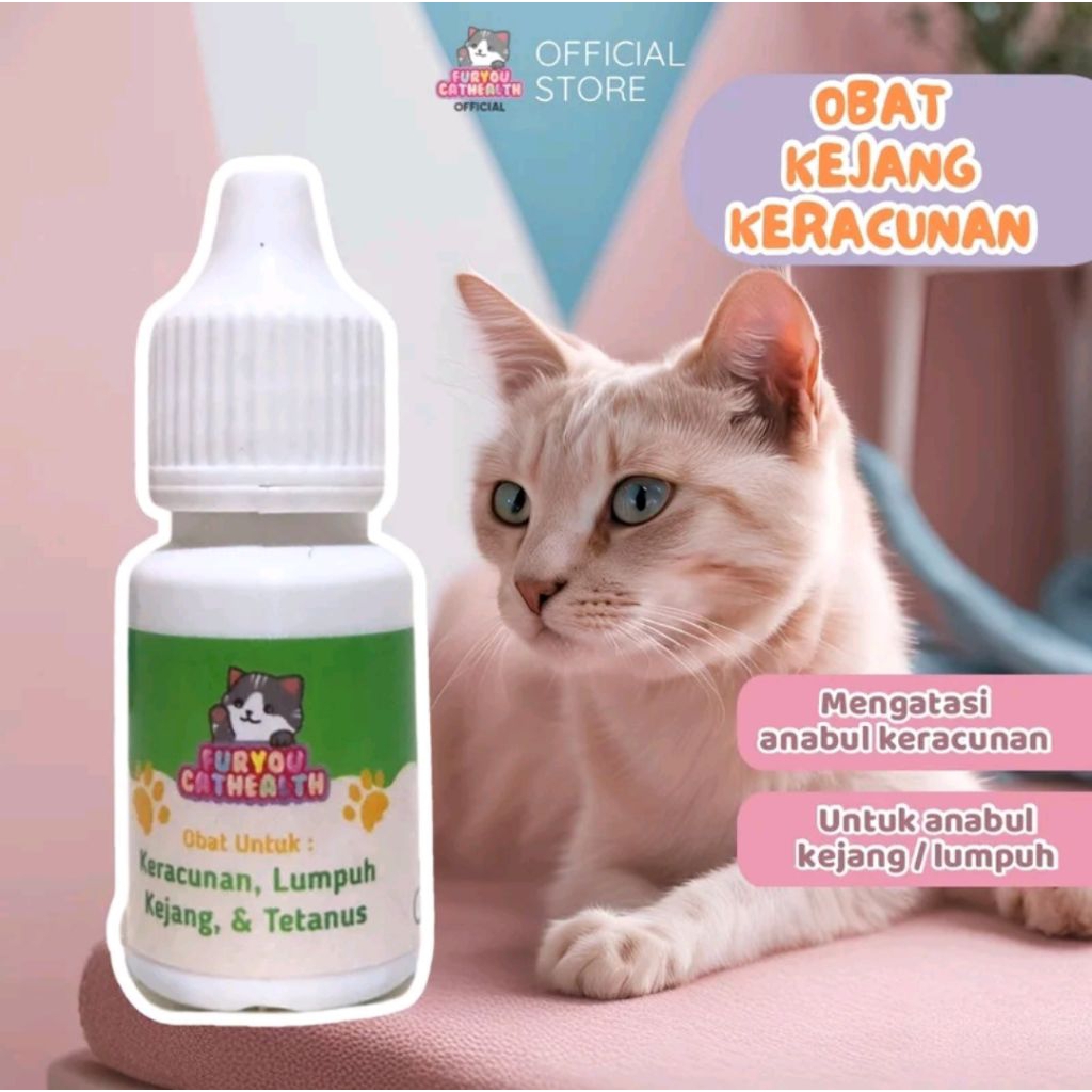 Obat Kucing Keracunan Tetanus Lumpuh dan Kejang