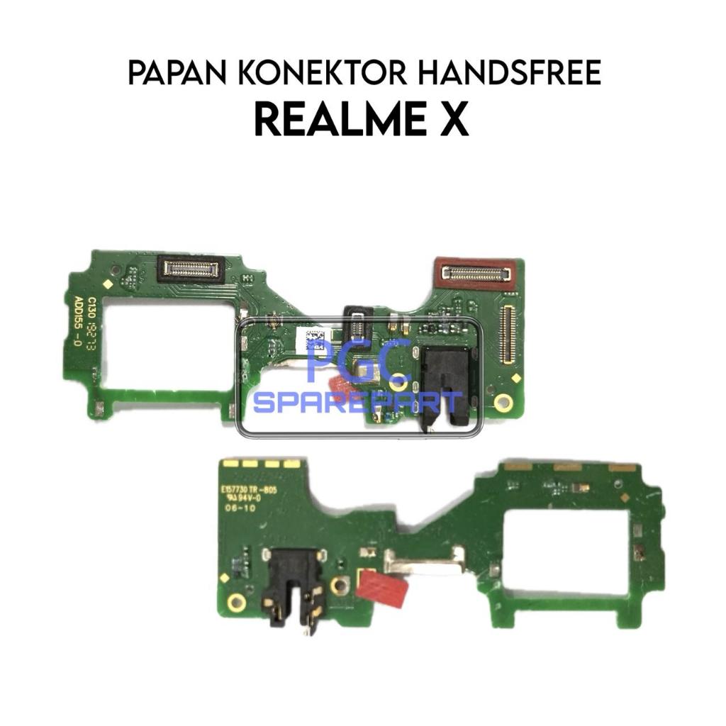 Papan Konektor Handsfree  - Realme X / RMX1901 / RMX1903 - PCB Connector