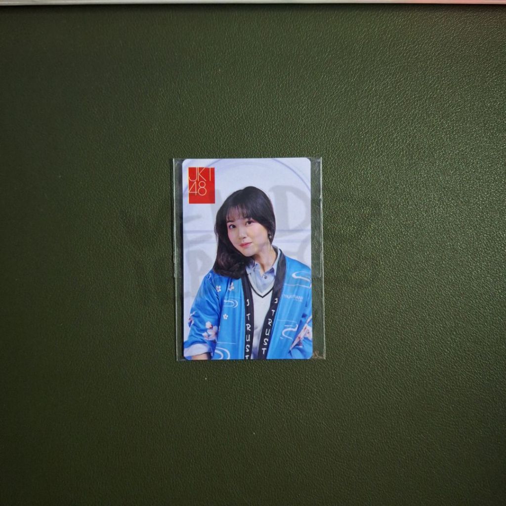 JTRUST BANK X JKT48 OFFICIAL PHOTOCARD PC MARSHA LENATHEA