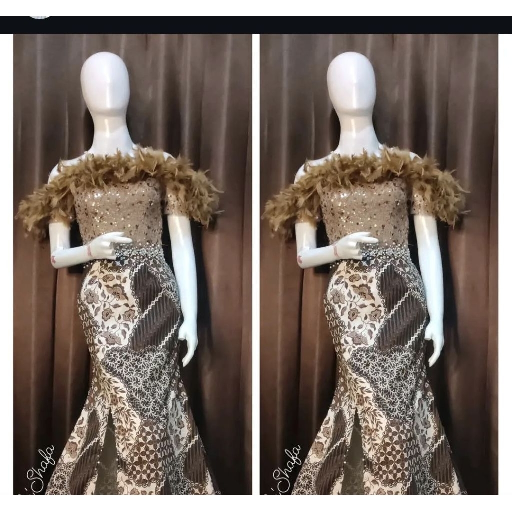 baju penyanyi panggung 7/8 baru