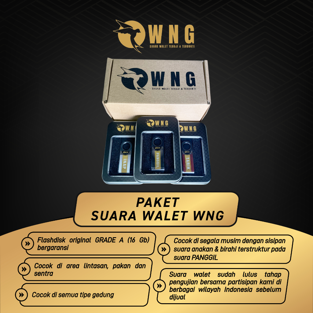 PAKET SUARA WALET KOMPLIT PANGGIL + TARIK + INAP / SUARA WALET ORIGINAL