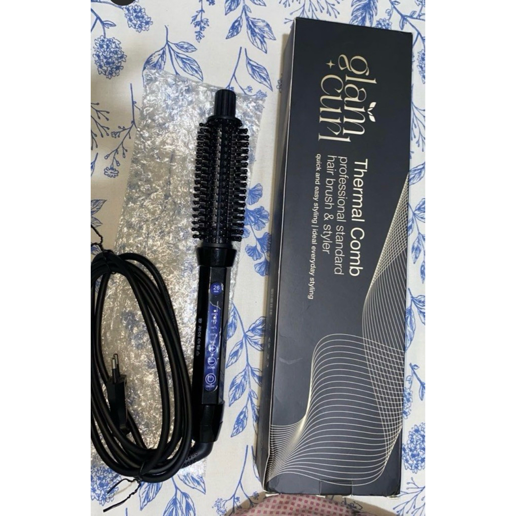 thermal comb glam curl