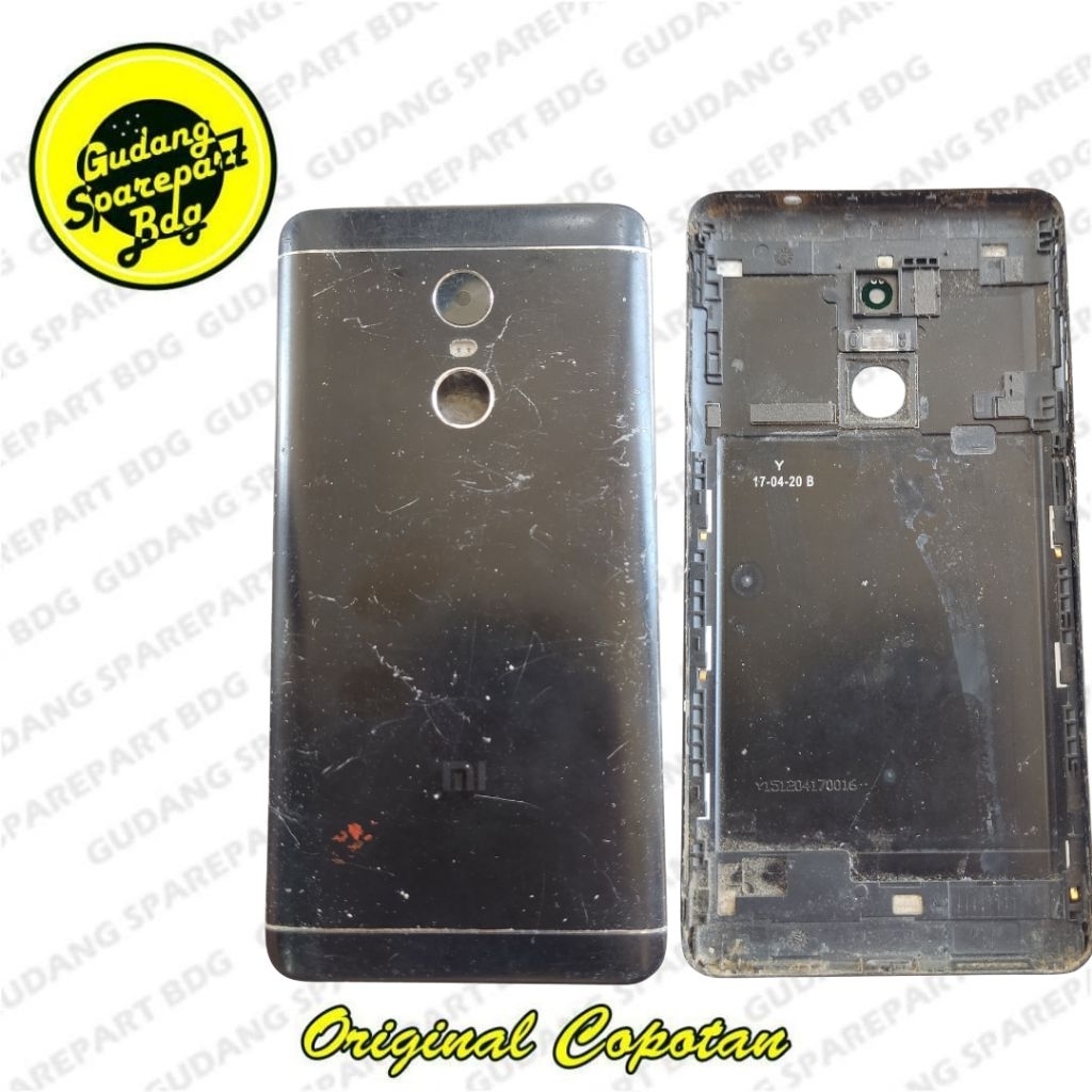 Backdoor Tutup Belakang Redmi Note 4 Second Copotan
