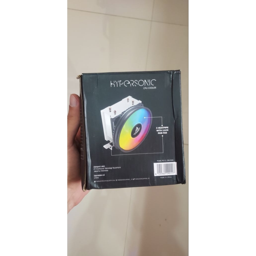PARADOX GAMING CPU COOLER RGB Second