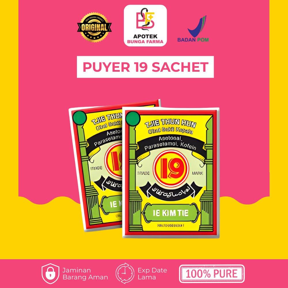 PUYER 19 SACHET - OBAT PUYER